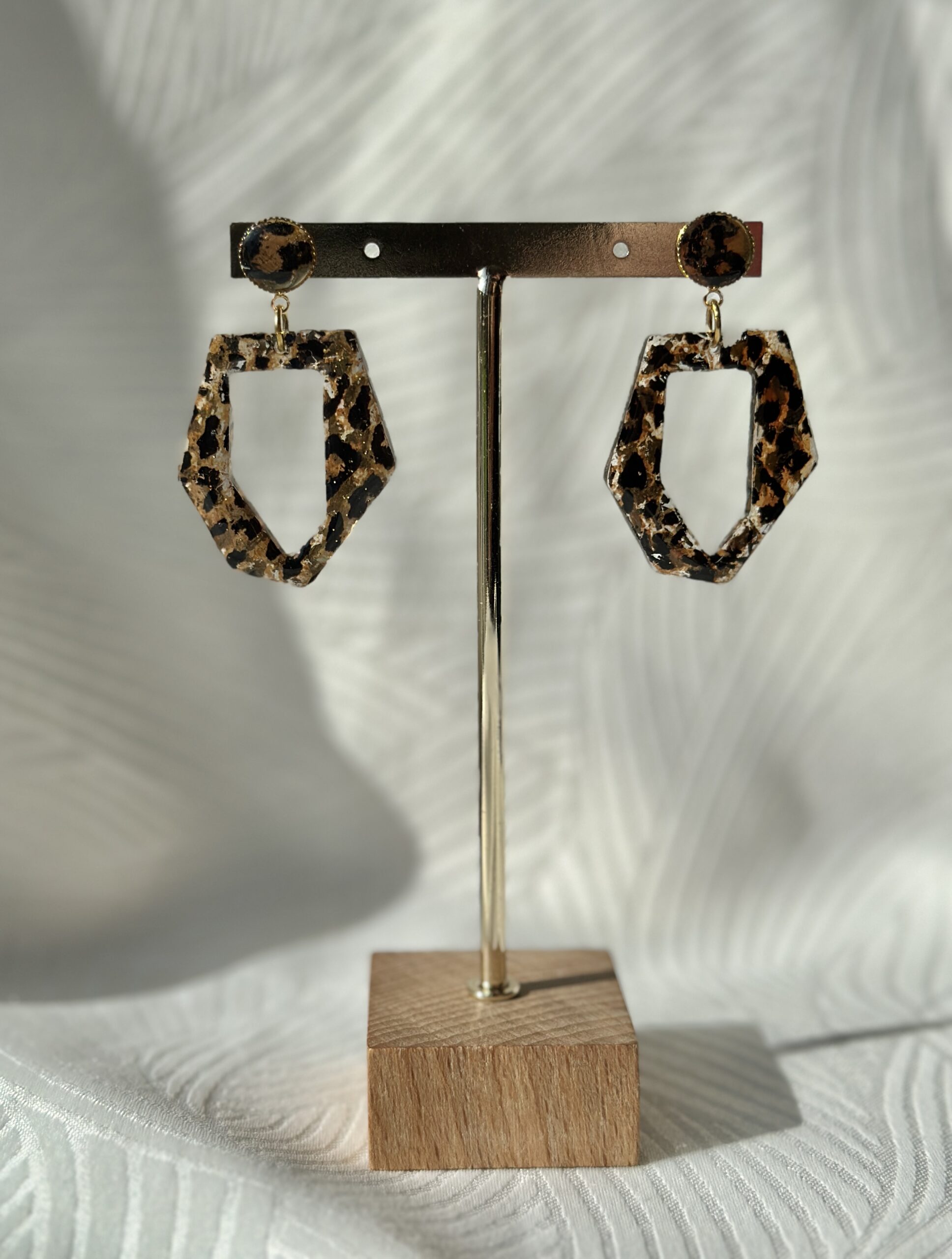 Boucles d'oreilles "Léopard"
